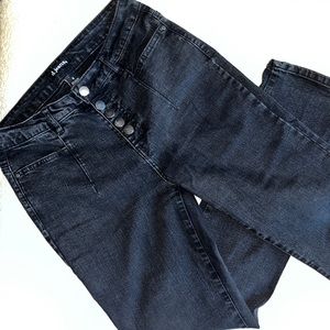High rise jeans